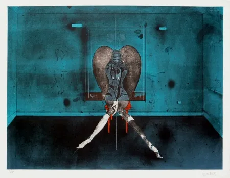 Litografia Wunderlich - No Angel