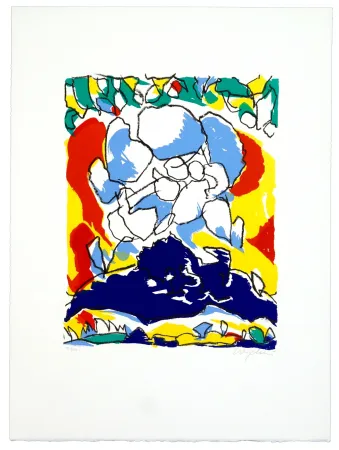 Litografia Wyckaert - Portrait de la femme d'A.pope