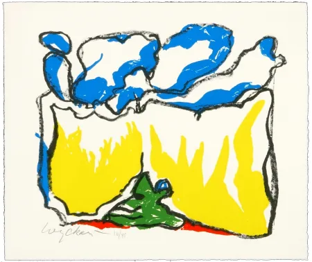 Litografia Wyckaert - Sans titre