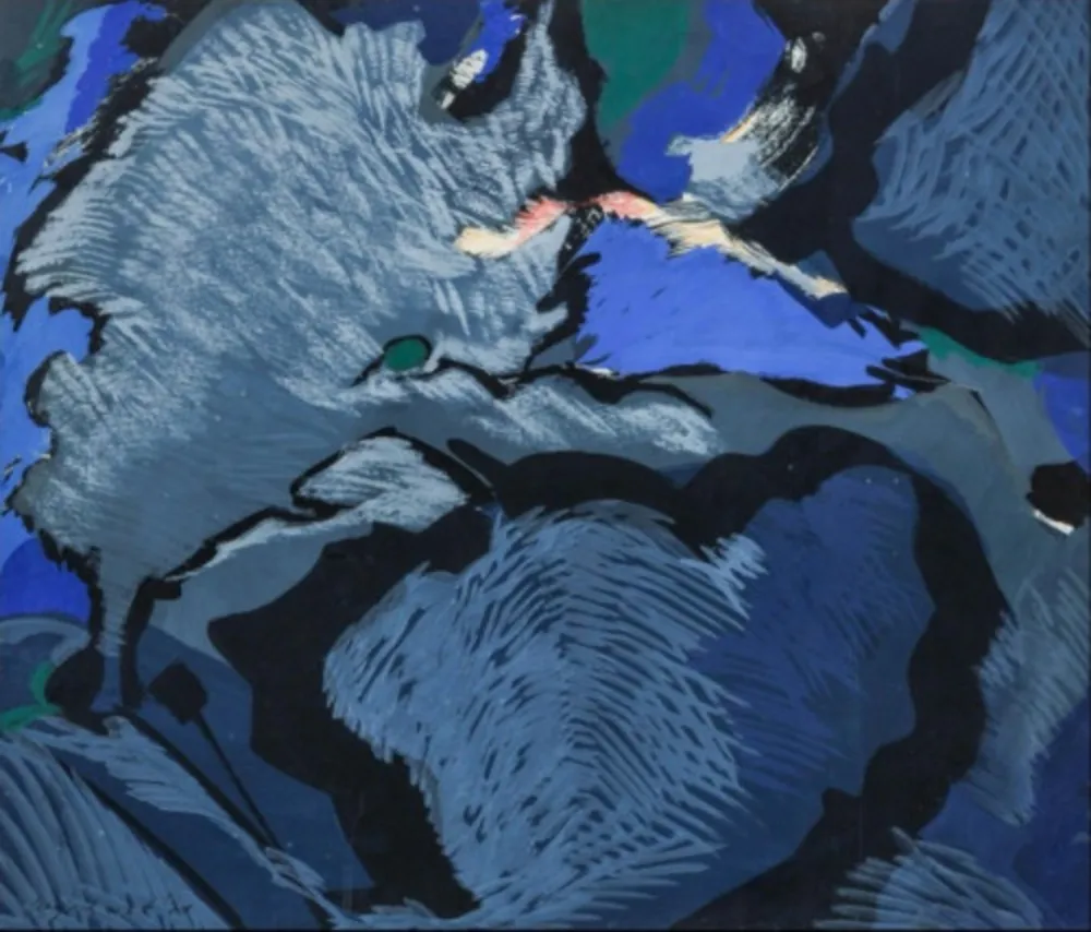 Monotipia Wyckaert - Sans titre