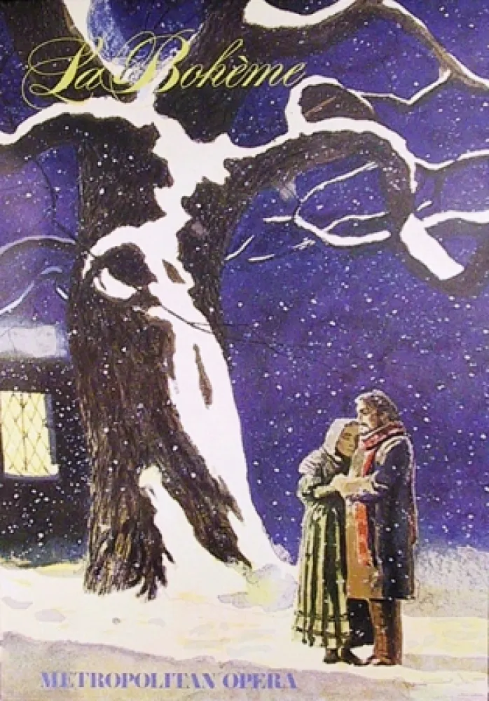 Cartaz Wyeth - La Boheme