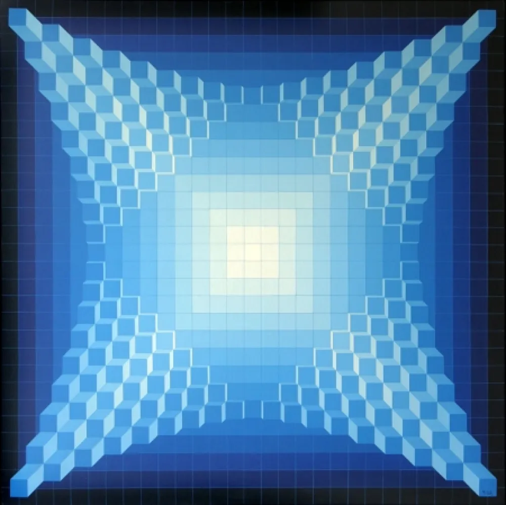 Sem Técnica Yvaral - Structure Cubique Quadri B