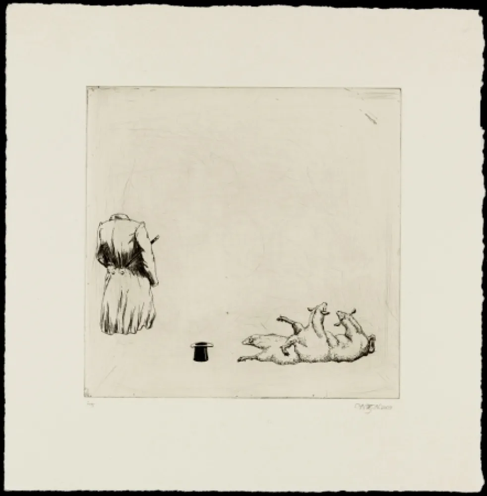 Água-Forte Zaare-Nahandi - Sans titre