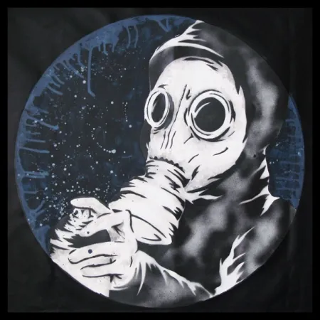 Cartaz Zabou - Gaz Mask