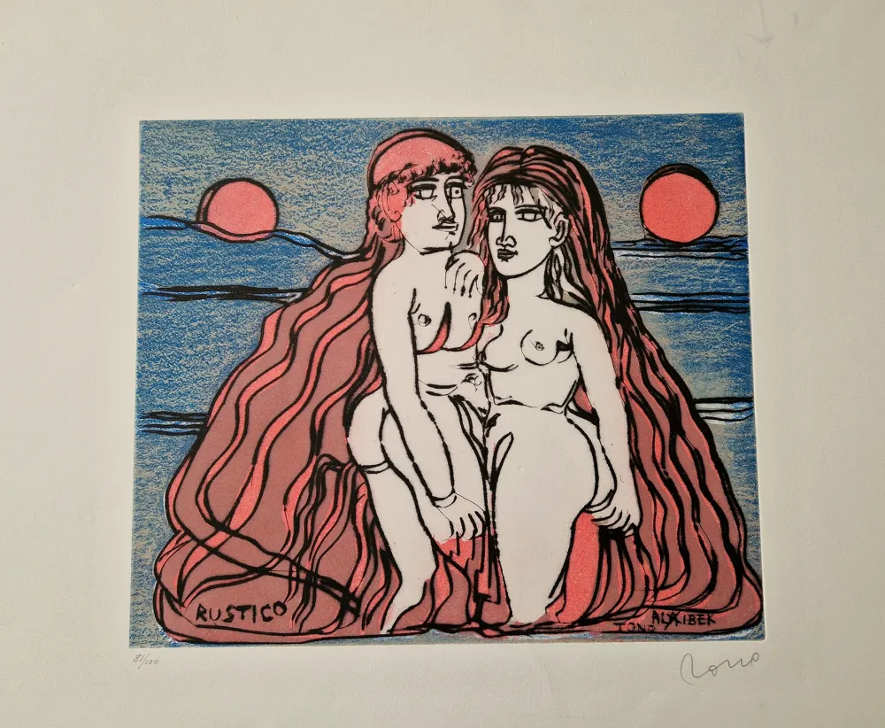 Água-Forte Zancanaro - Alibek e Rustico