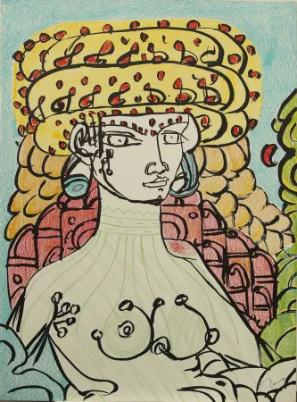 Litografia Zancanaro - SENZA TITOLO