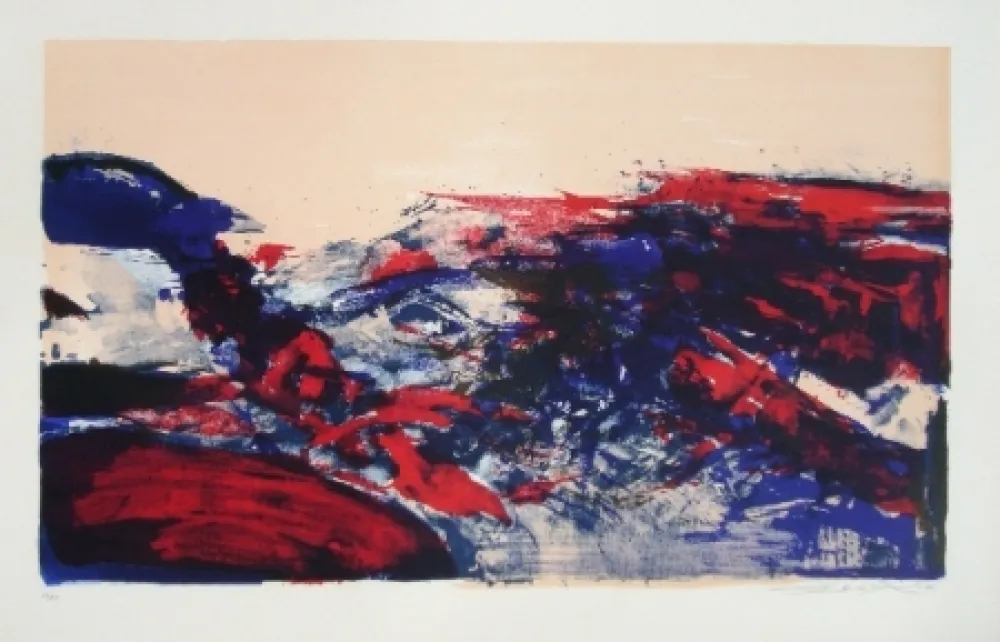 Litografia Zao - A la gloire de l'image 274