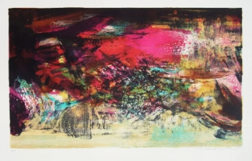 Litografia Zao - A la gloire de l'image 276