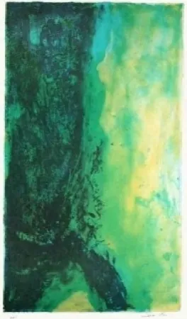 Litografia Zao - Composition 396