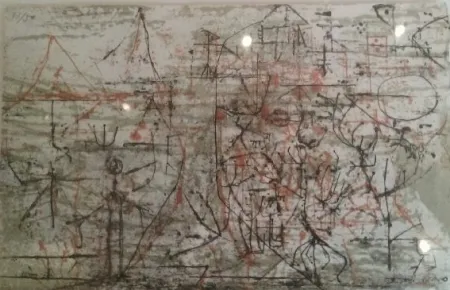 Litografia Zao - Composition