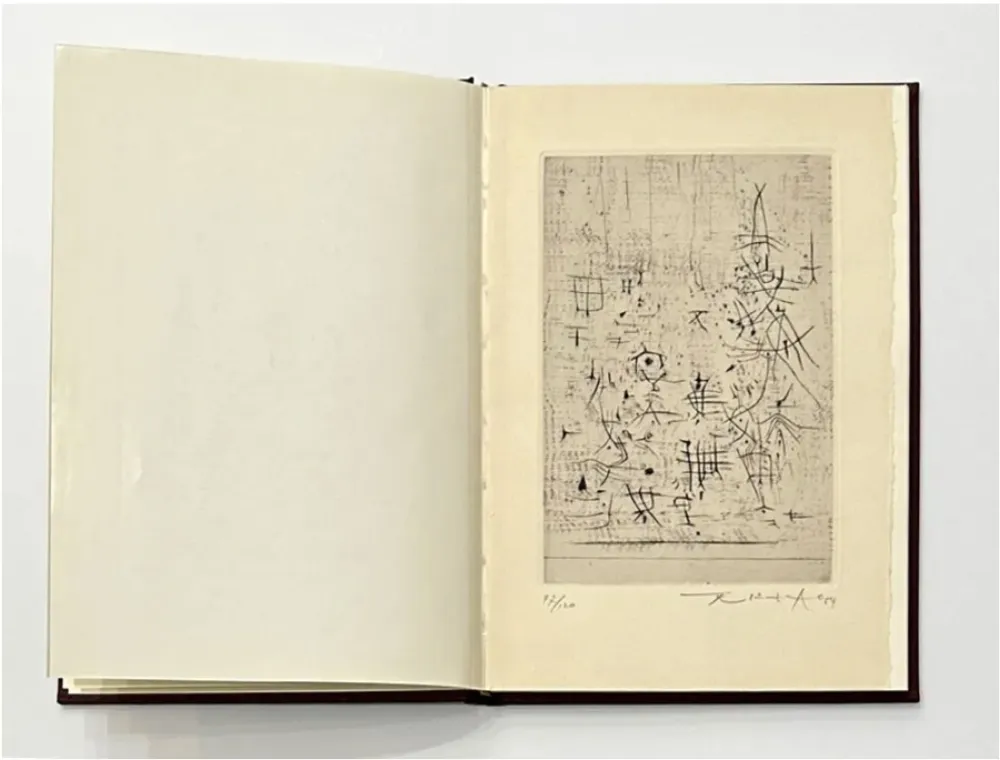 Livro Ilustrado Zao - Composition - Gravure signée