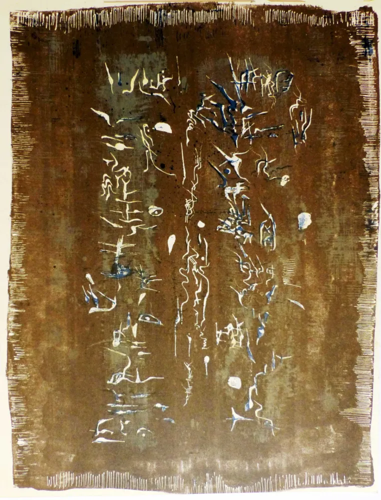 Litografia Zao - ECRITURE PLASTIQUE