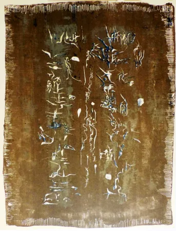 Litografia Zao - ECRITURE PLASTIQUE