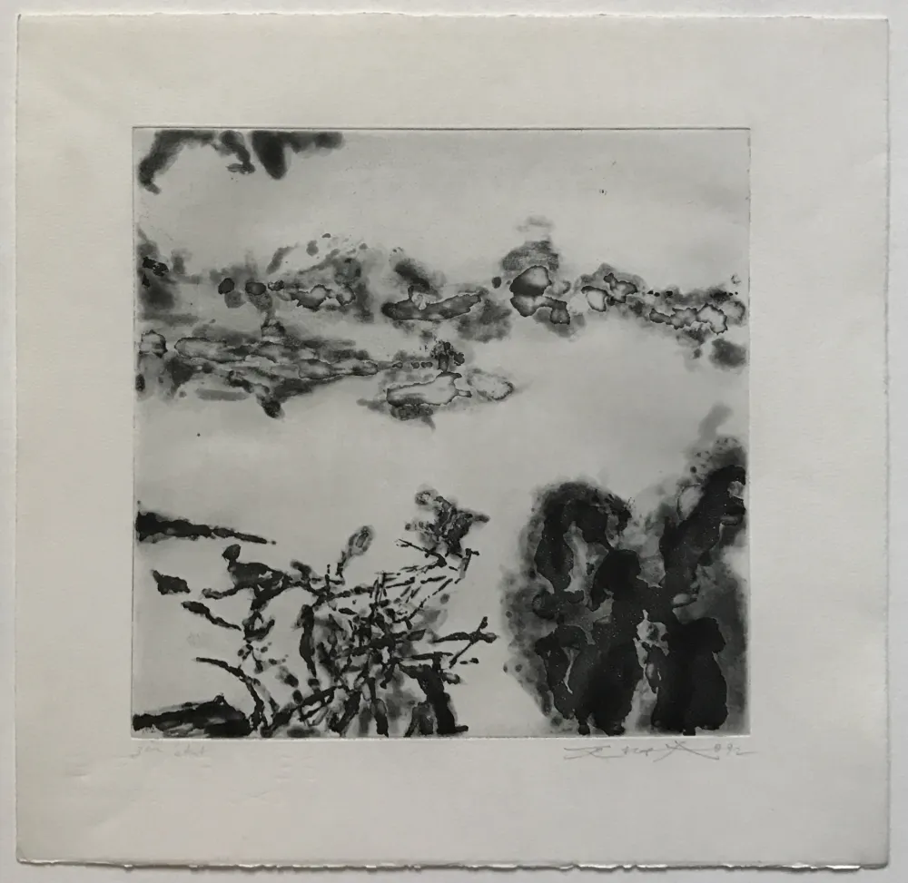 Água-Forte E Água-Tinta Zao - Éloge des choses extrêmement légères (364)