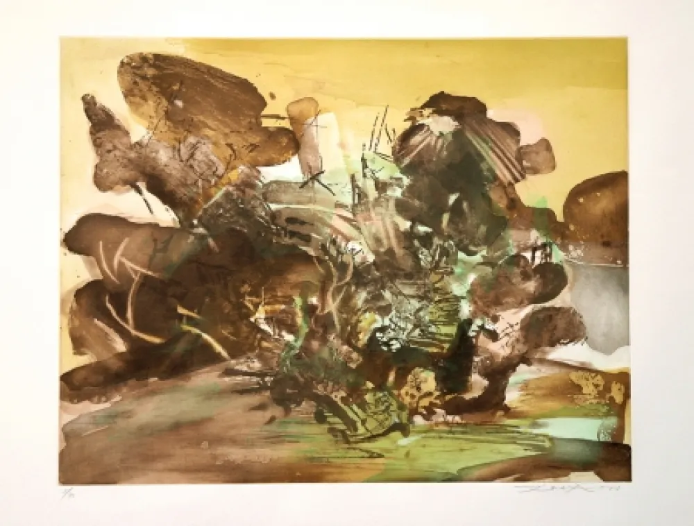 Gravura Zao - ETCHING WITH AQUATINT - n° 262