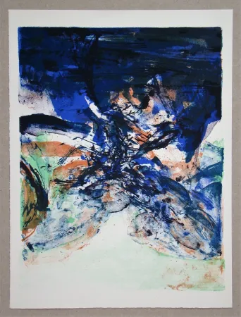 Litografia Zao - Hommage à San Lazzaro