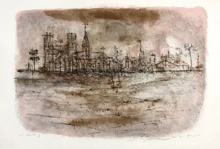 Litografia Zao - La Cathédrale 