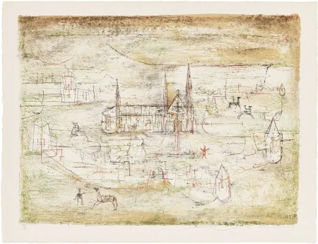 Litografia Zao - La vieille ville 