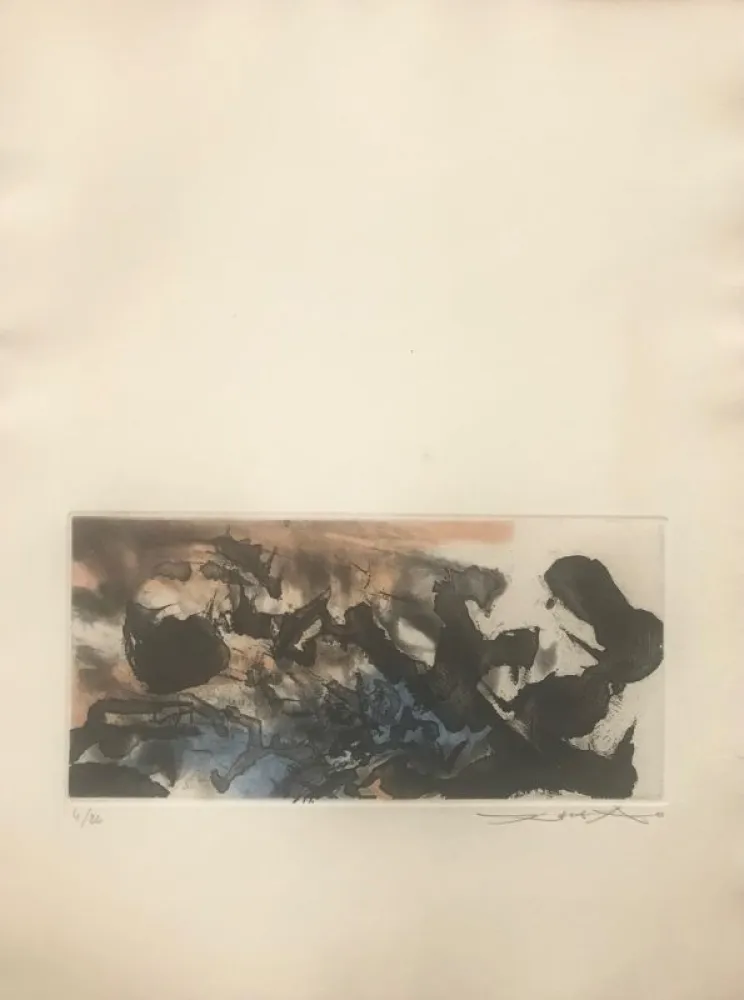 Água-Forte Zao - L'étang