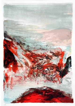 Litografia Zao - LITHOGRAPH - RUBY & JADE