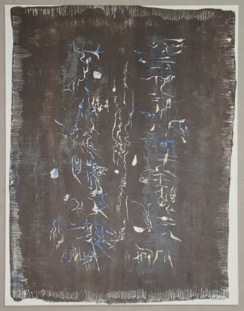 Litografia Zao - Lithographie originale pour XXe Siècle