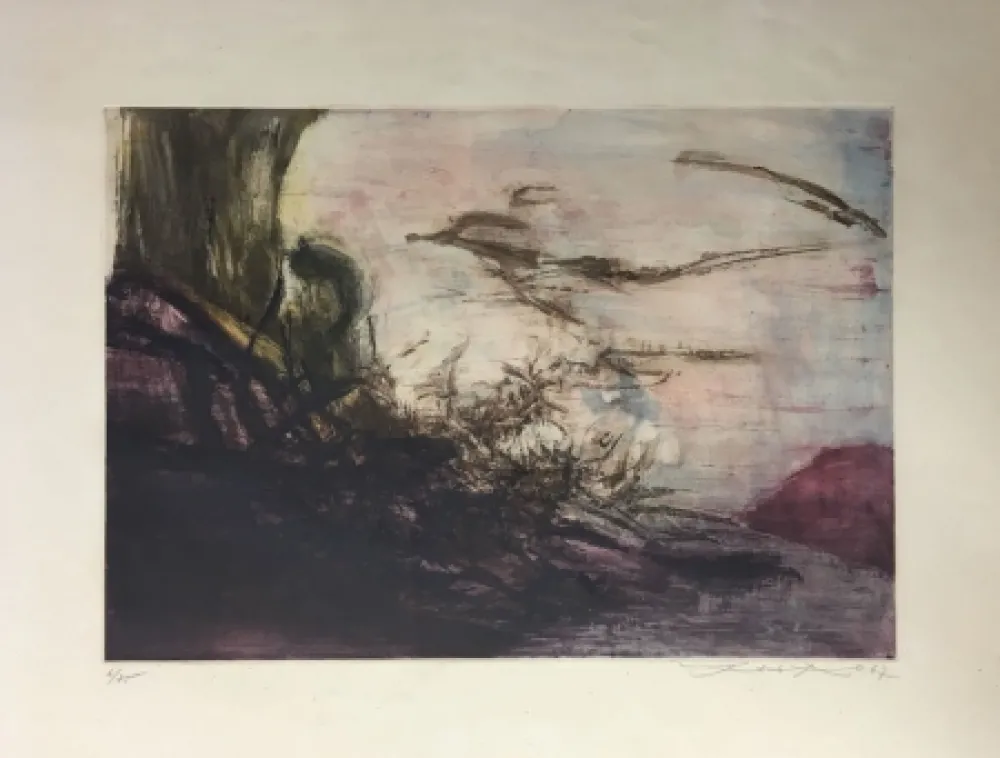 Água-Forte E Água-Tinta Zao - Moestrup 176