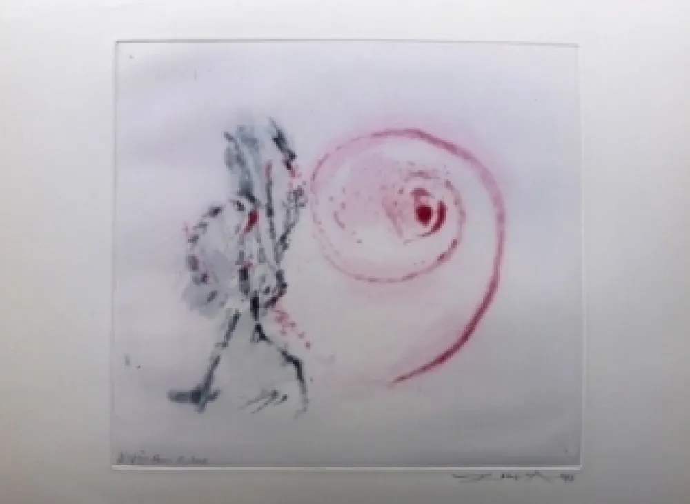 Água-Forte E Água-Tinta Zao - Pour Henri Michaux