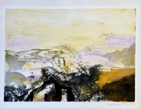 Água-Forte E Água-Tinta Zao - Sans titre 