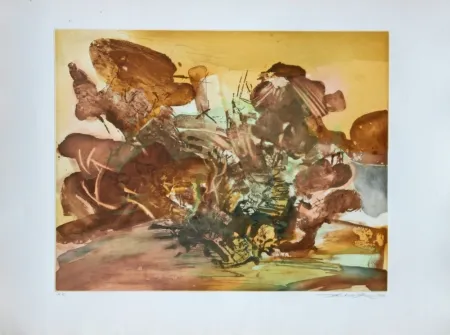 Água-Forte E Água-Tinta Zao - Sans titre