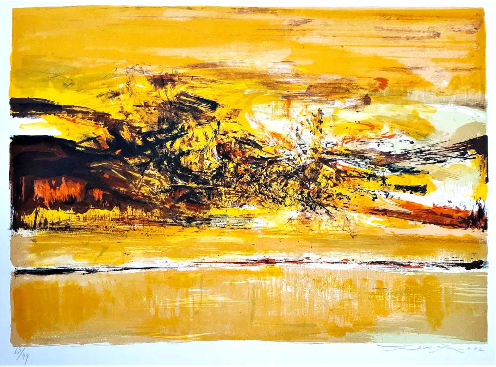 Litografia Zao - Untitled