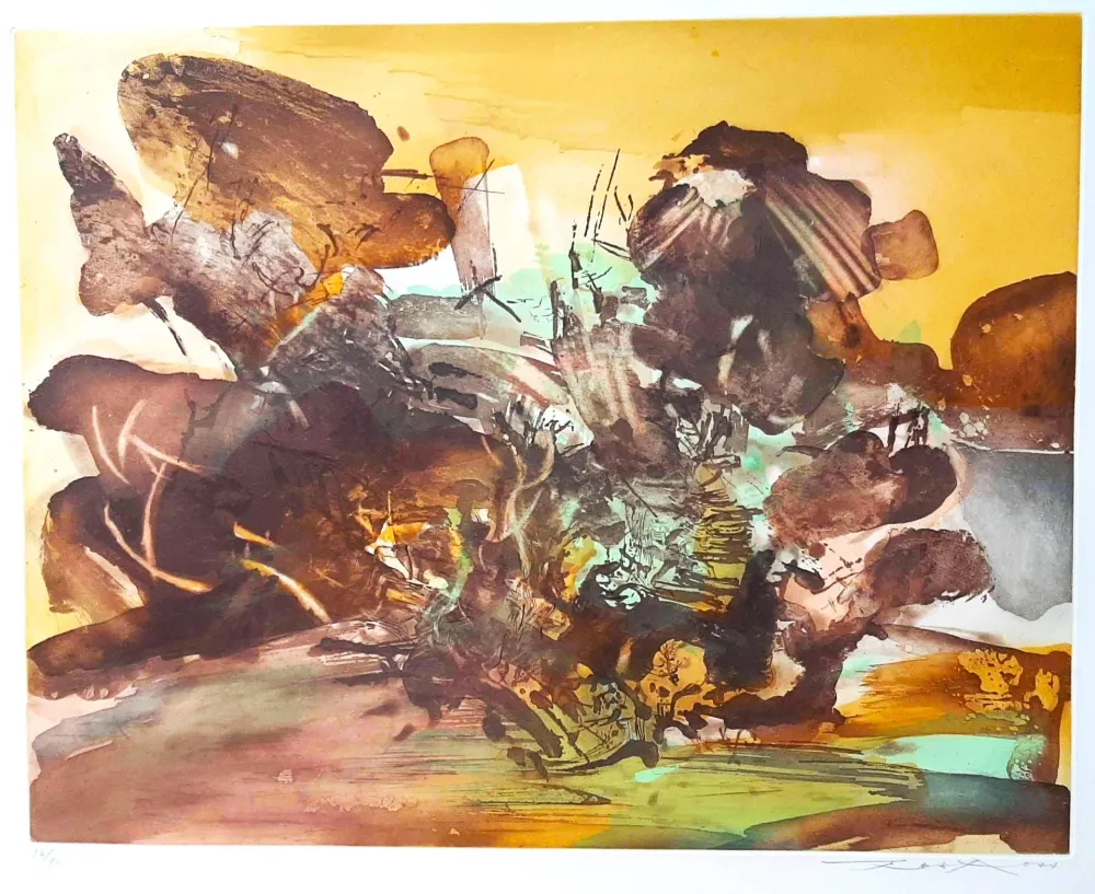 Água-Forte E Água-Tinta Zao - Untitled