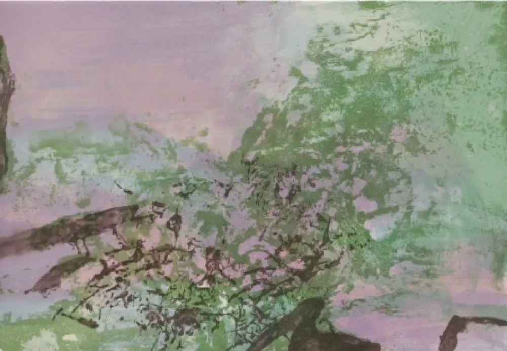 Litografia Zao - Untitled