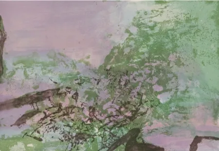 Litografia Zao - Untitled