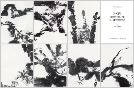Água-Forte E Água-Tinta Zao - Vingt-quatre premiers sonnets de Shakespeare dans la traduction de Yves Bonnefoy