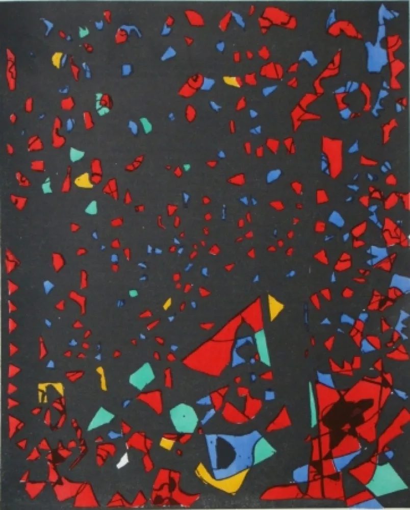 Estêncil Zeid - Témoignages pour l'art abstrait