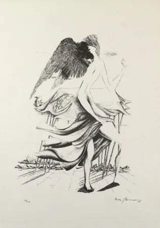 Litografia Zimmermann - Durch ein Nadelöhr IV / Through a Needle's Eye IV