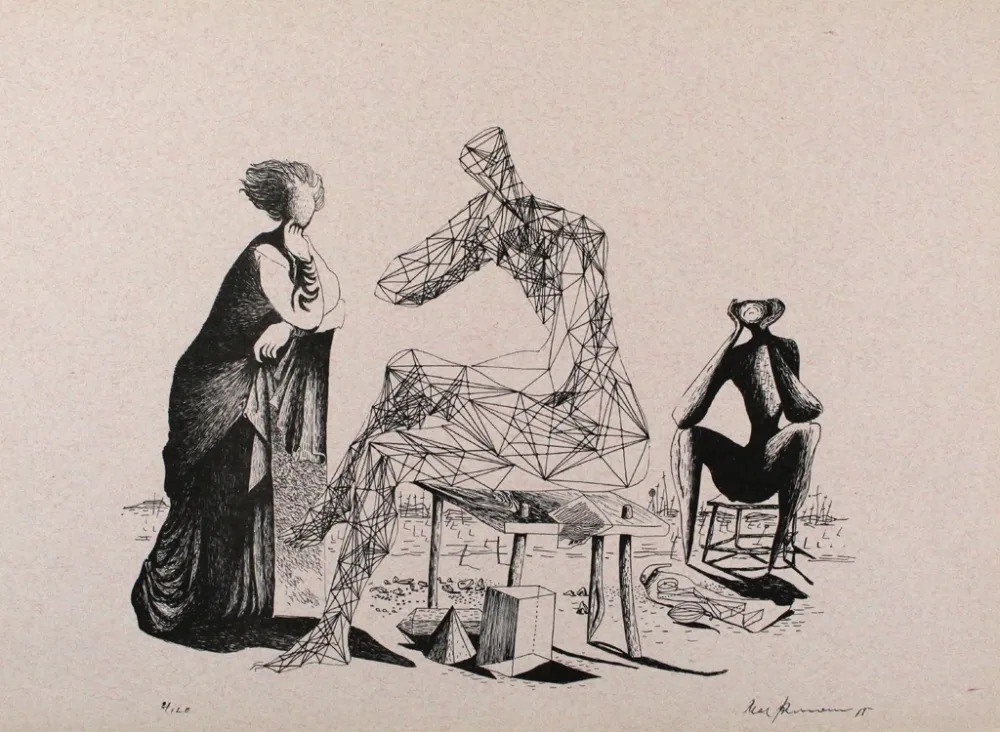 Litografia Zimmermann - Mittag