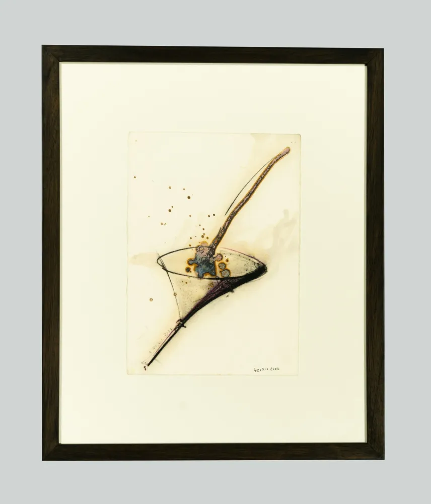 Monotipia Zorio - Senza titolo (calice)