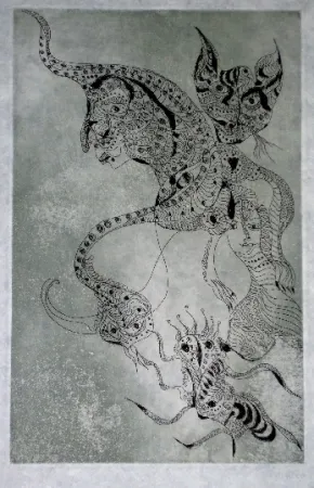 Água-Forte E Água-Tinta Zurn - Oracles et spectacles (2)