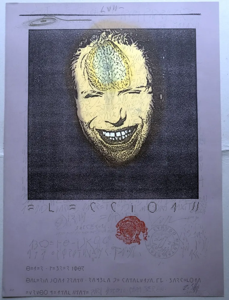 Litografia Zush - A.L. Galería Joan Prats