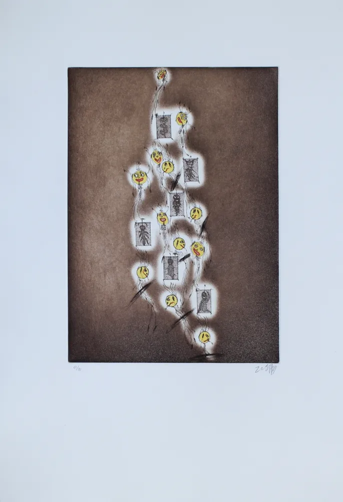 Água-Forte E Água-Tinta Zush - Dosuneros