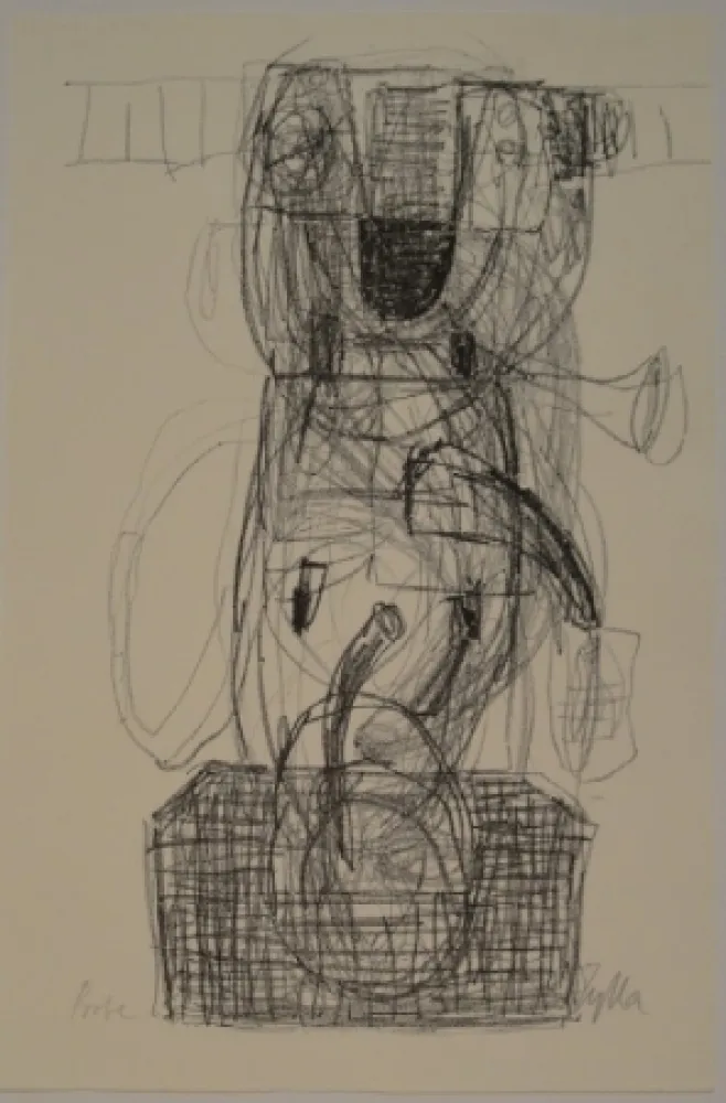 Litografia Zylla - Untitled